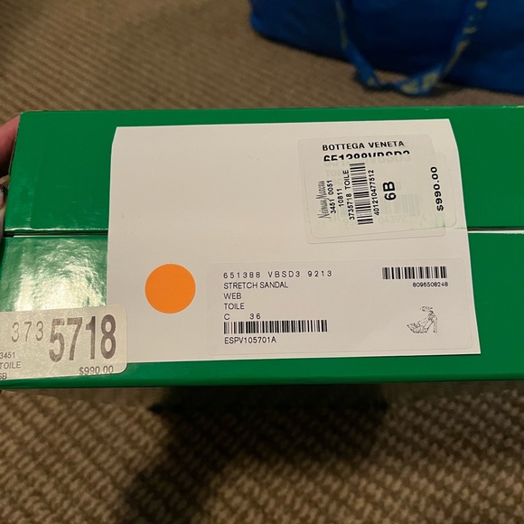 Bottega Veneta Mesh Stretch Sandals - Picture 8 of 9